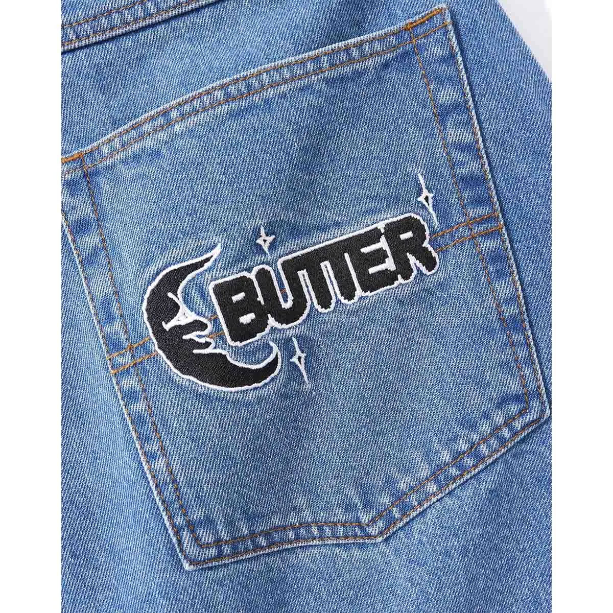 Butter Goods - Critter Denim Jeans Washed Indigo