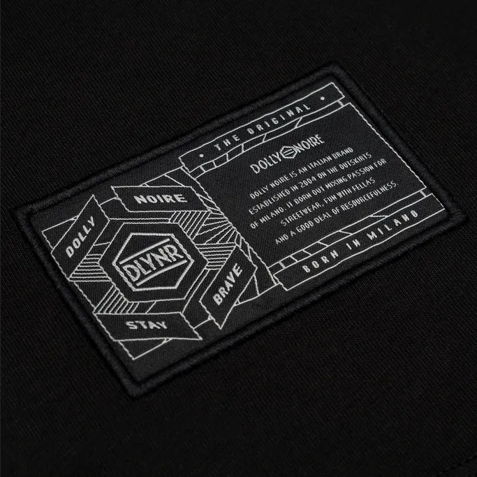 Dolly Noire T-shirt manica corta Tre Ruote Tee ts110-ta-01 nero