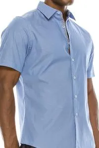 FASHION BUTTON MEN SHIRT