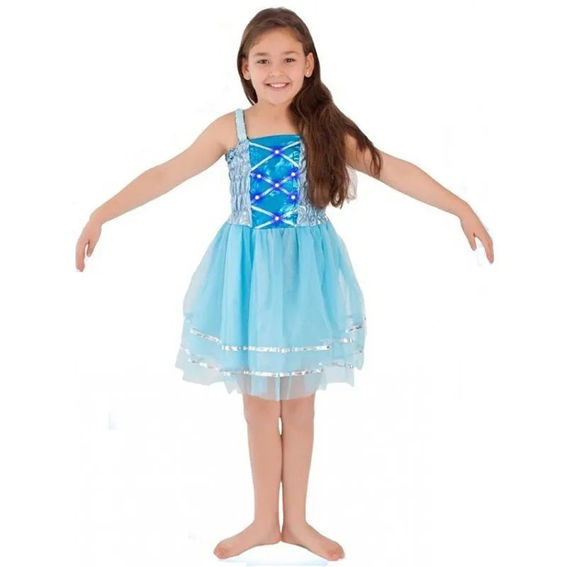 Girls Flashing Princess Dress