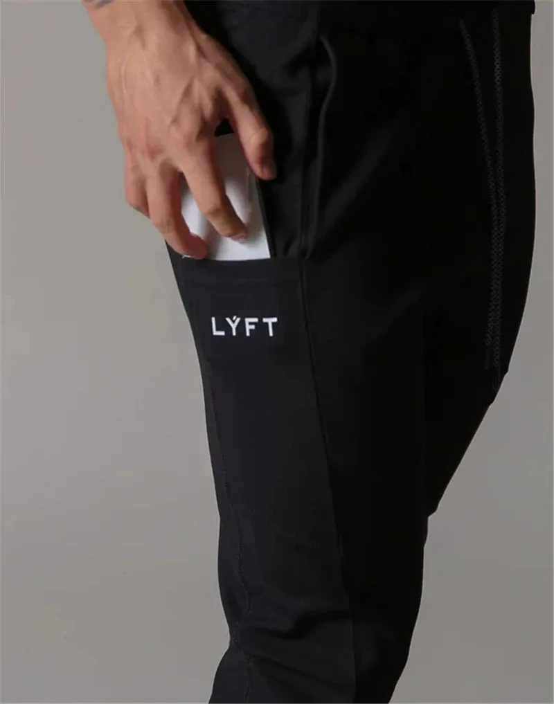 LYFT Men's pantaloon pants with cell phone holder for training