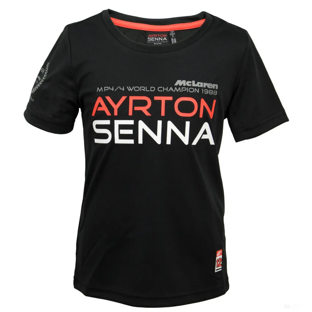 McLaren Kids T-shirt, McLaren 1988 Champion, Black, 2020