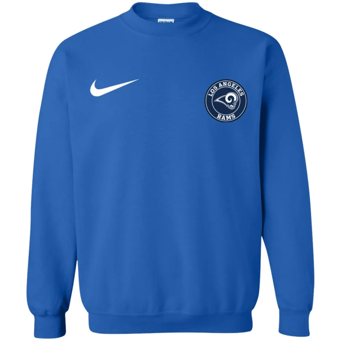 Nike Los Angeles Rams Nfl Football Unisex Crewneck Pullover Sweatshirt