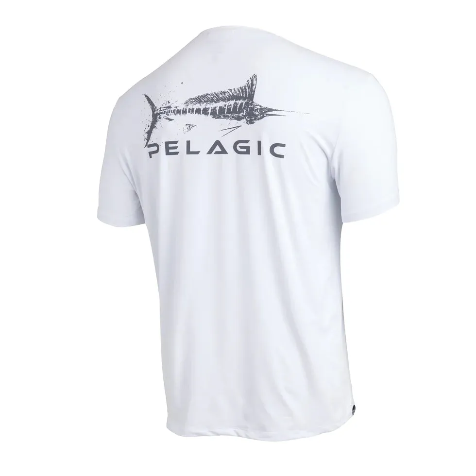 PELAGIC Stratos Gyotaku Marlin Performance Shirt