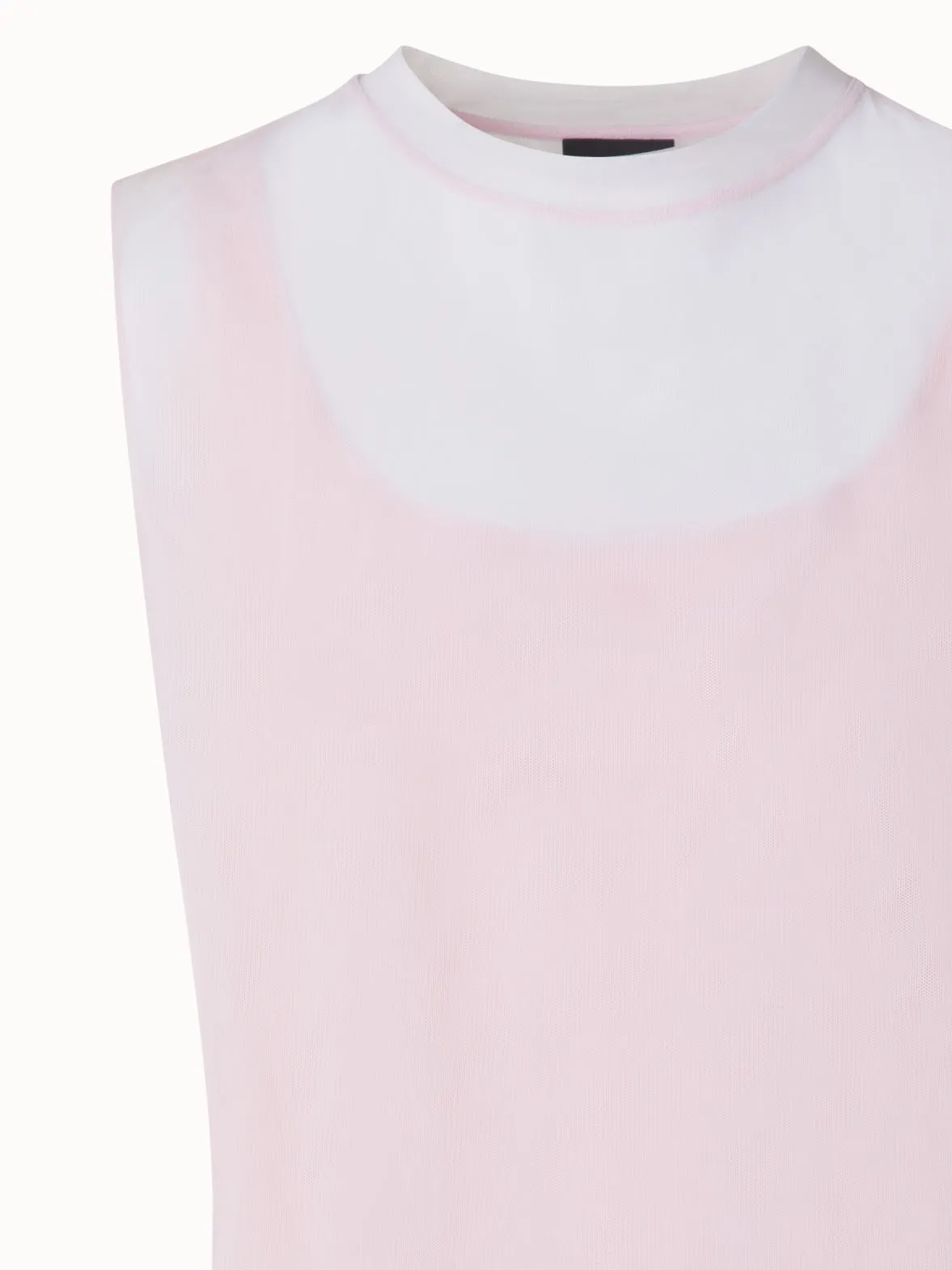 Sheer Double-Layer Top