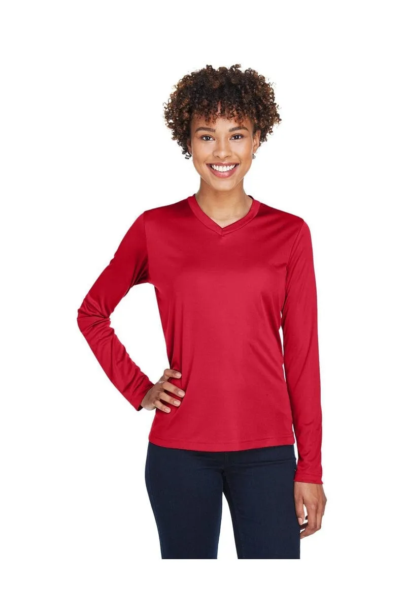 Team 365 TT11WL: Ladies' Zone Performance Long-Sleeve T-Shirt