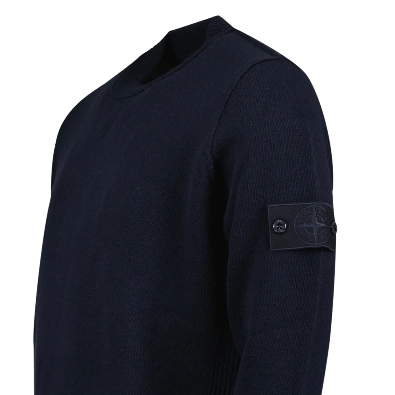 Thick Ghost Badge Jumper Navy